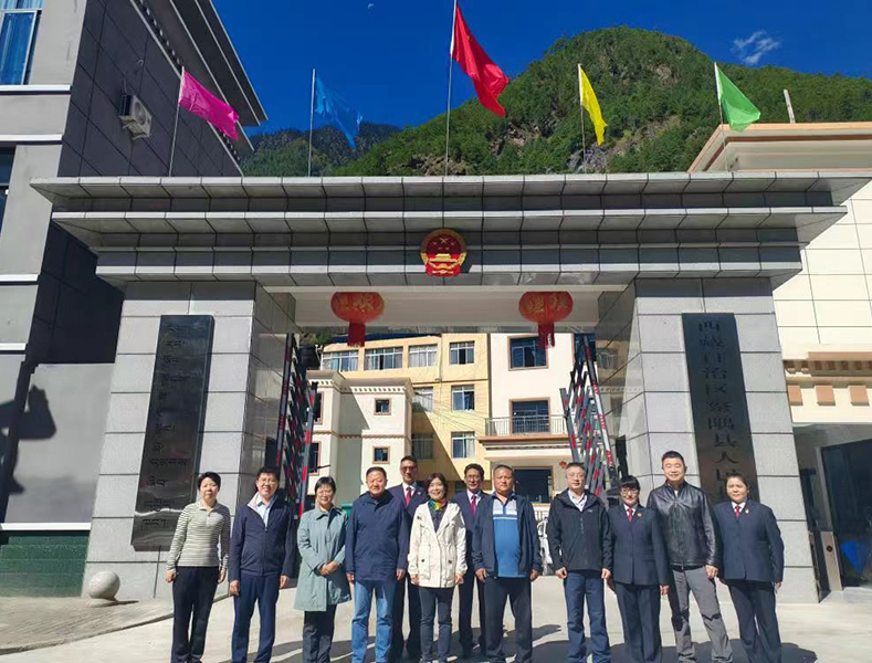 深圳市检察院到西藏林芝市察隅县检察院调研
