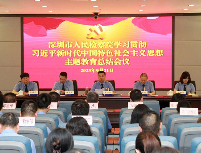 市检察院召开学习贯彻习近平新时代中国特色社会主义思想主题教育总结会议
